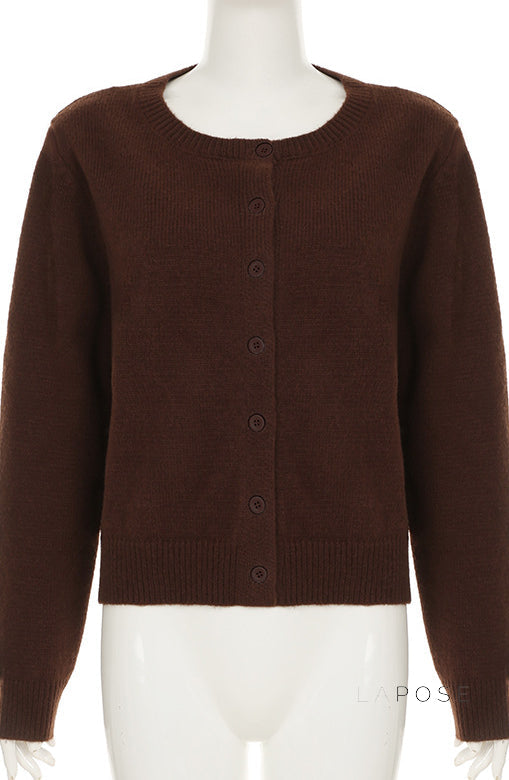Laylani Buttoned Knit Cardigan