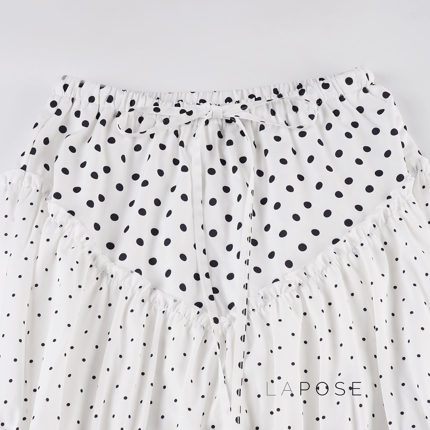 Leeanna Layered Polka Dot Skirt