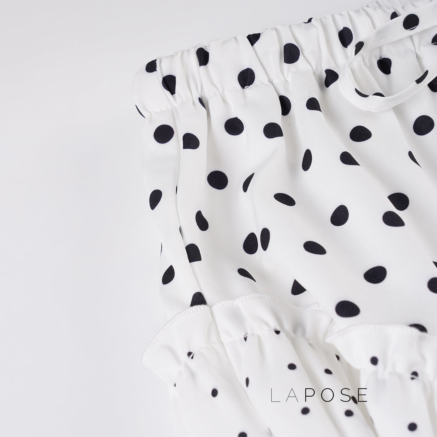 Leeanna Layered Polka Dot Skirt