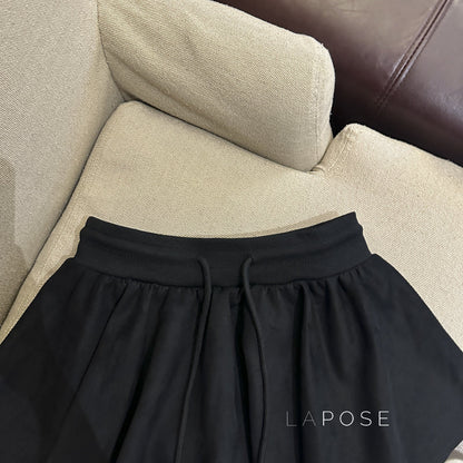 Liah Textured A-line Mini Skirt