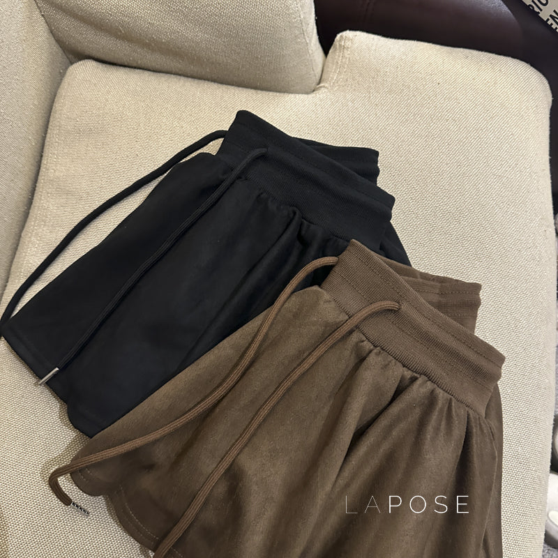 Liah Textured A-line Mini Skirt