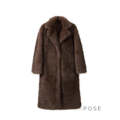 Lilly Fluffy Faux Fur Coat