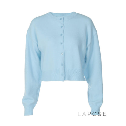 Liza Cropped Knit Cardigan