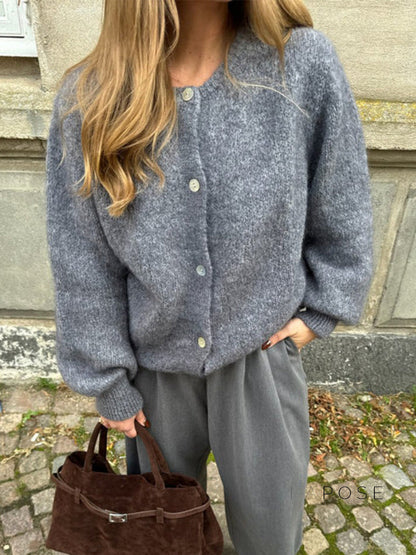 Lyrik Macaron Knit Cardigan