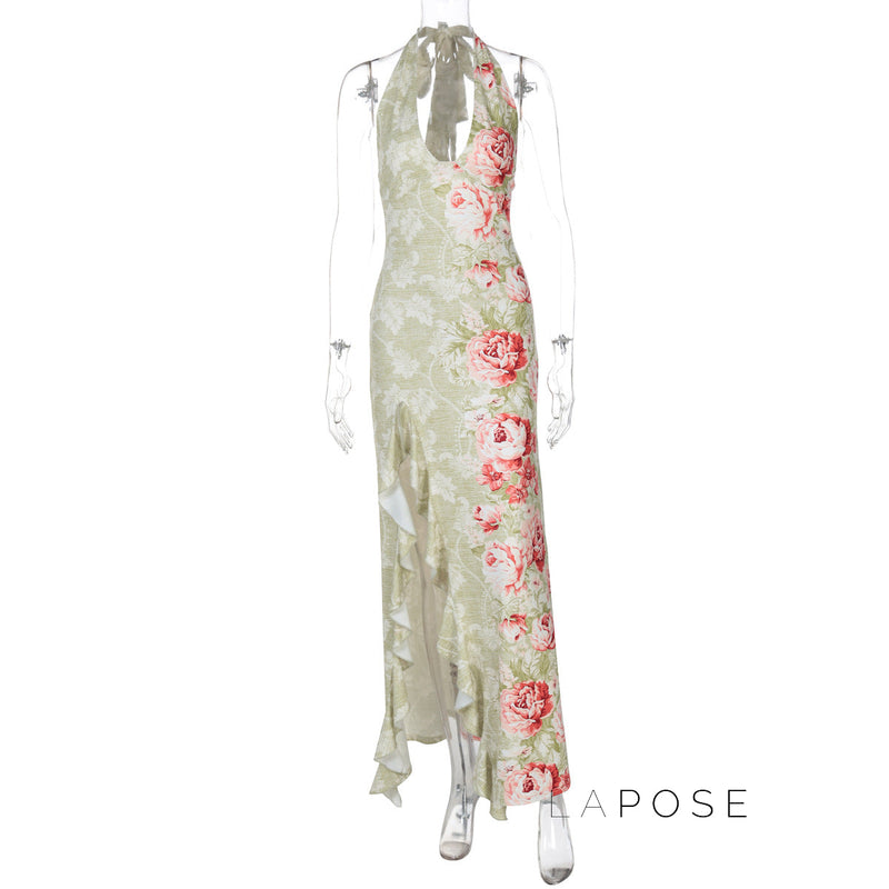 Marah Halter Maxi Dress