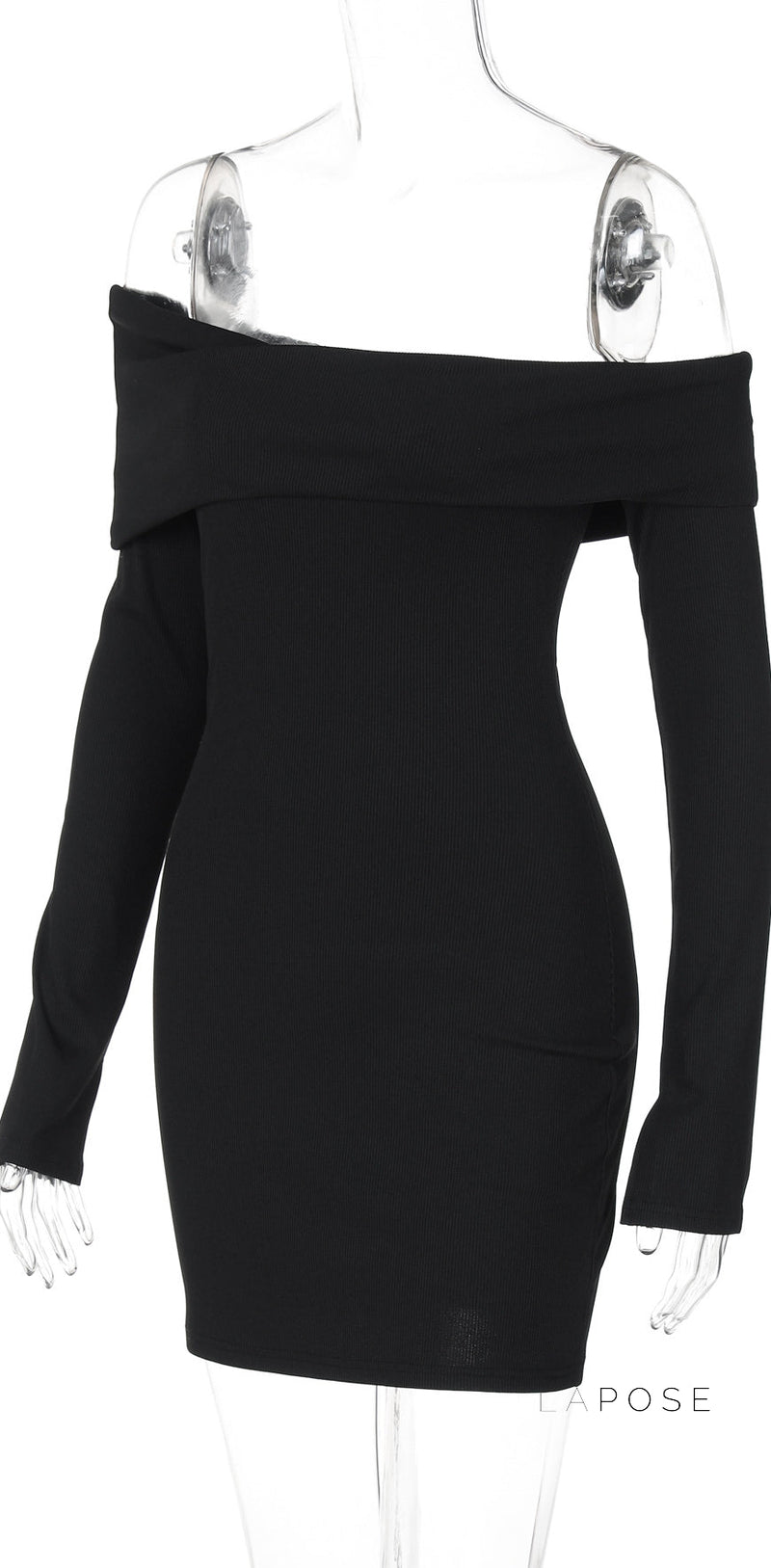 Marina One Shoulder Knit Mini Dress