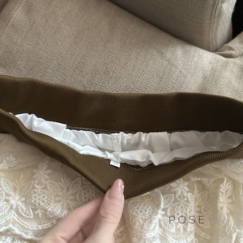 Meira Layered Ruffle Mini Skirt
