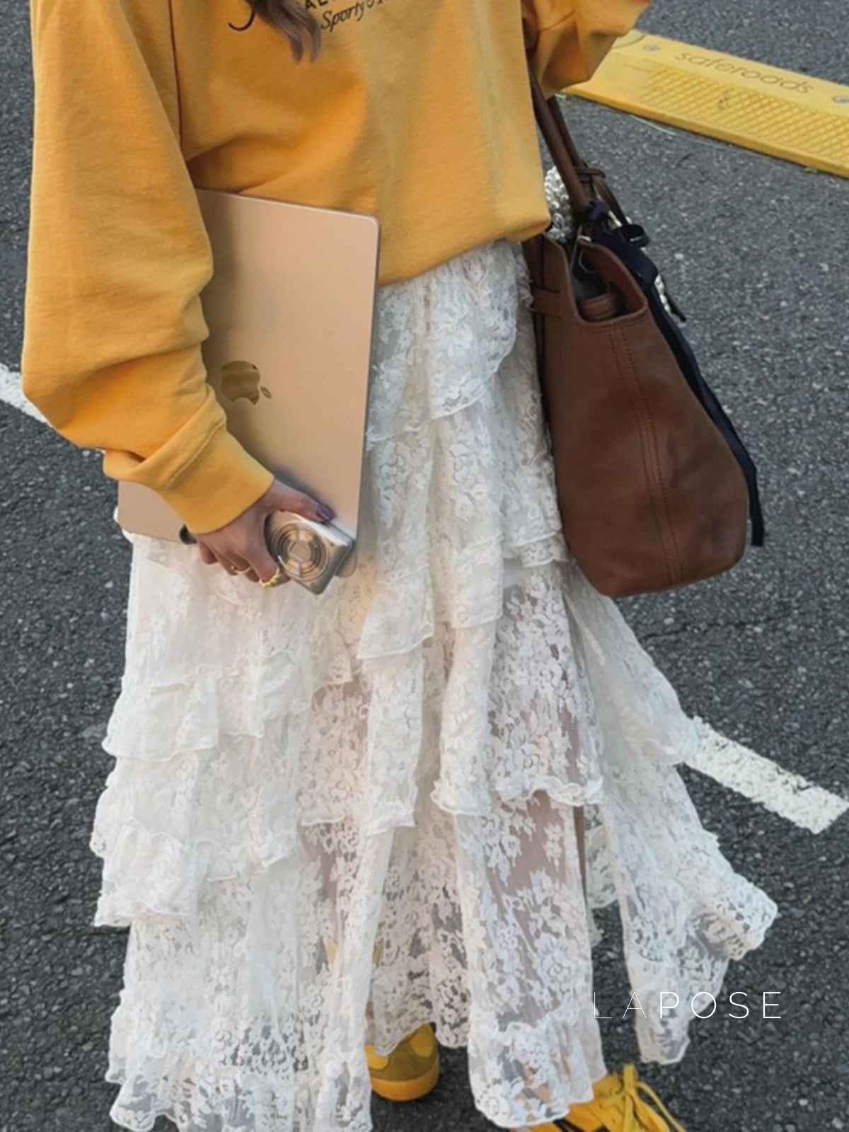 Rayne Lace Maxi Skirt