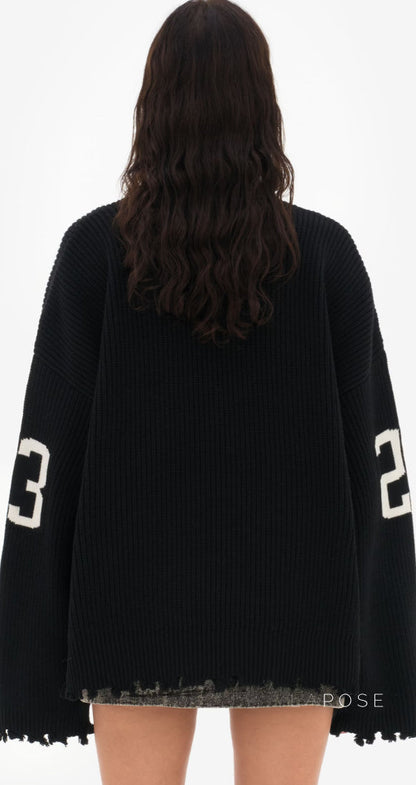 Remedy Jacquard Alphabet Sweater
