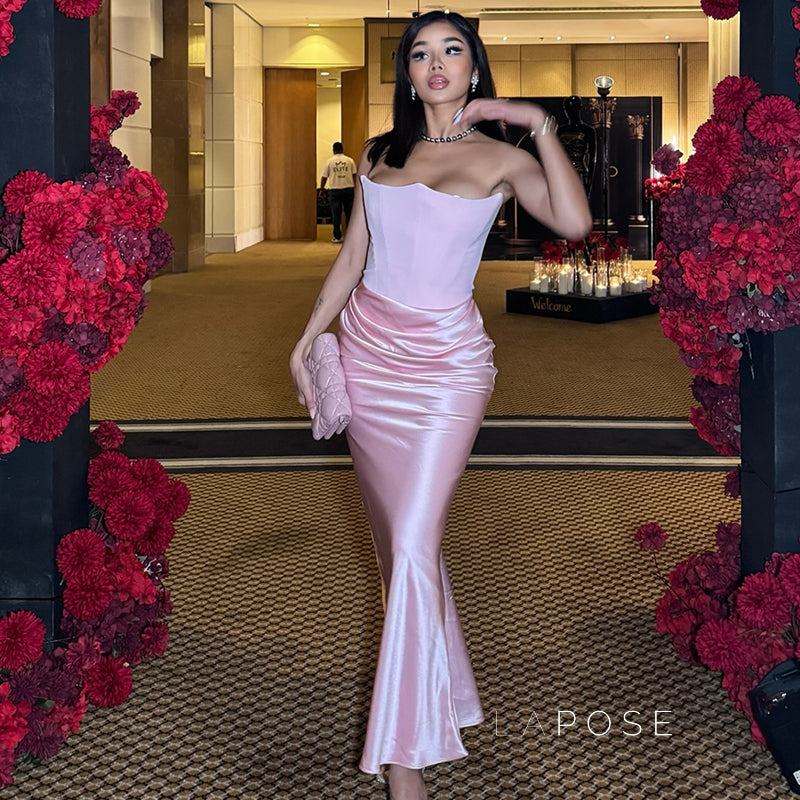 Ridhi Satin Corset Mini Dress