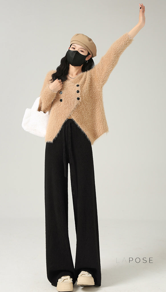 Ryanne Cozy Wide-leg Pants