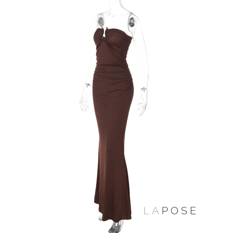 Sadee Strapless Bodycon Maxi Dress