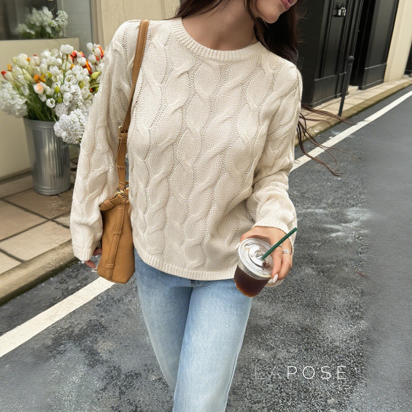 Sariya Knit Crewneck Sweater