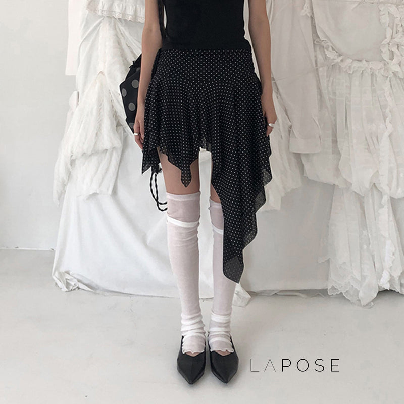 Sephora Asymmetric Polka Skirt