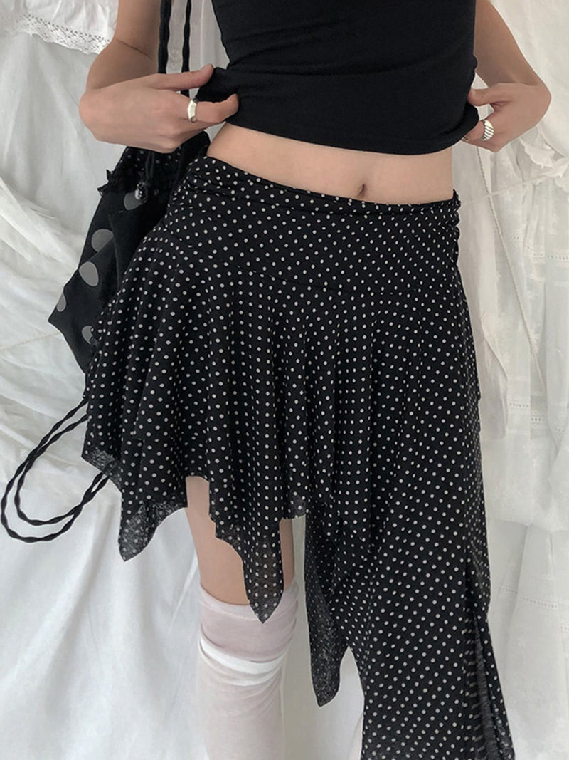 Sephora Asymmetric Polka Skirt