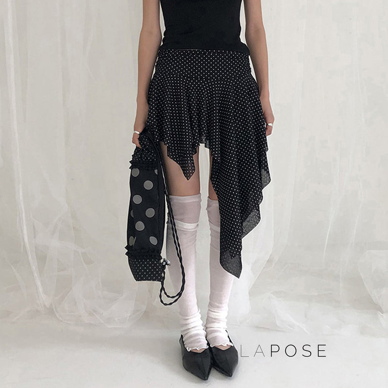 Sephora Asymmetric Polka Skirt