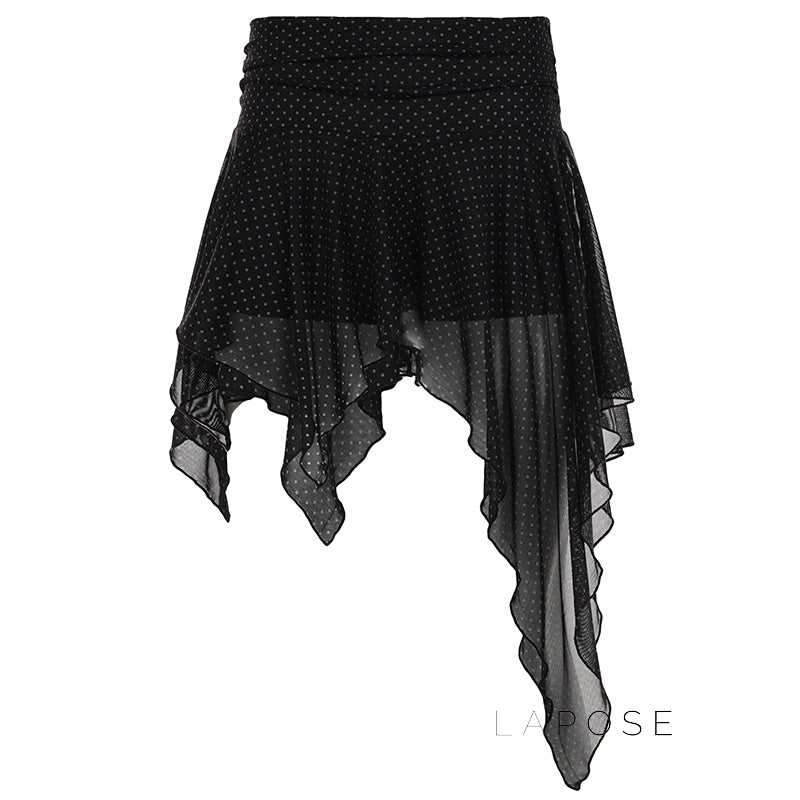Sephora Asymmetric Polka Skirt