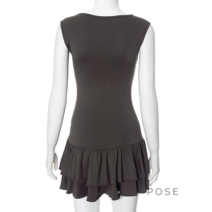 Shae Contrast Mini Dress