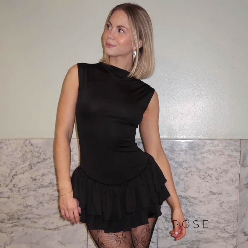 Shae Contrast Mini Dress