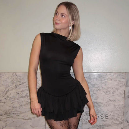 Shae Contrast Mini Dress