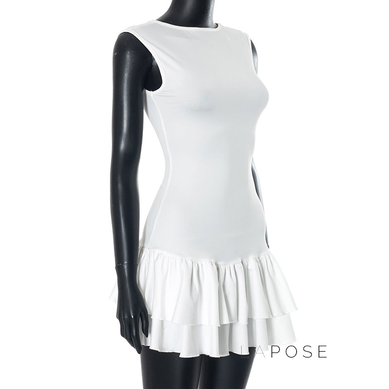 Shae Contrast Mini Dress