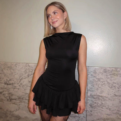Shae Contrast Mini Dress