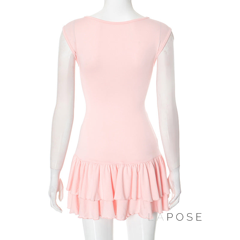 Shae Contrast Mini Dress