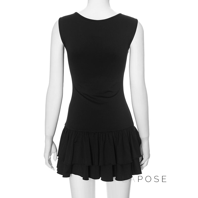 Shae Contrast Mini Dress