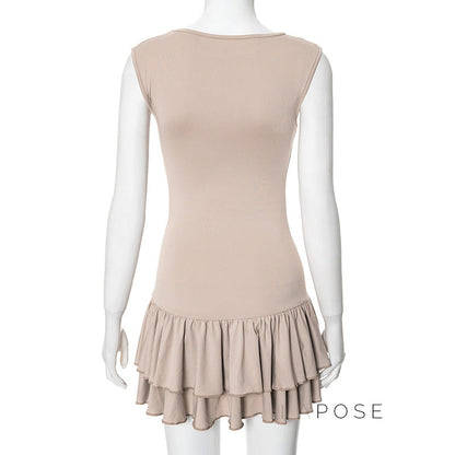 Shae Contrast Mini Dress