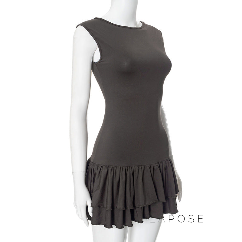 Shae Contrast Mini Dress