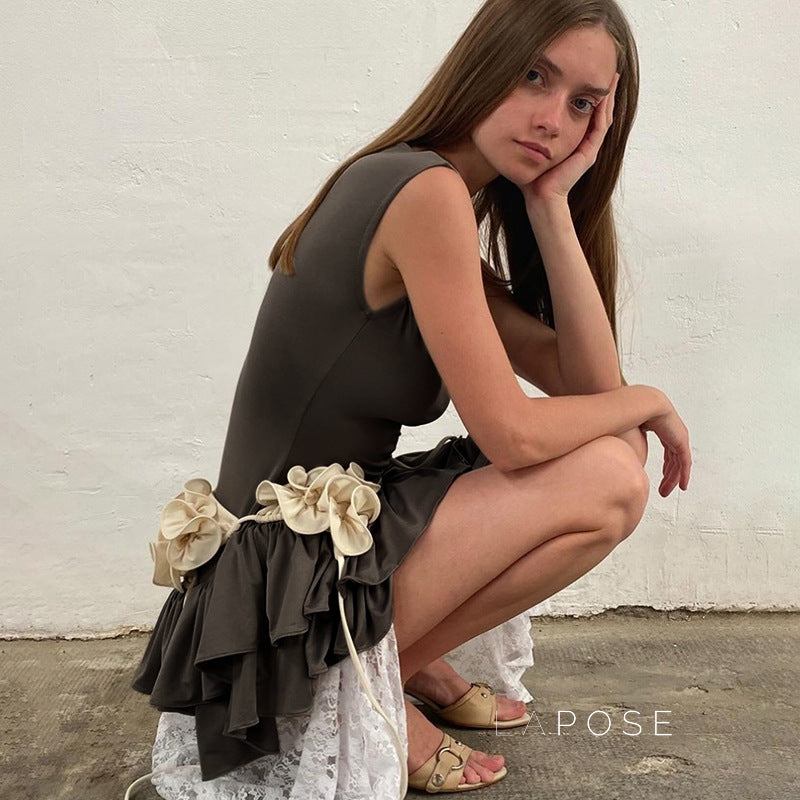 Shae Contrast Mini Dress