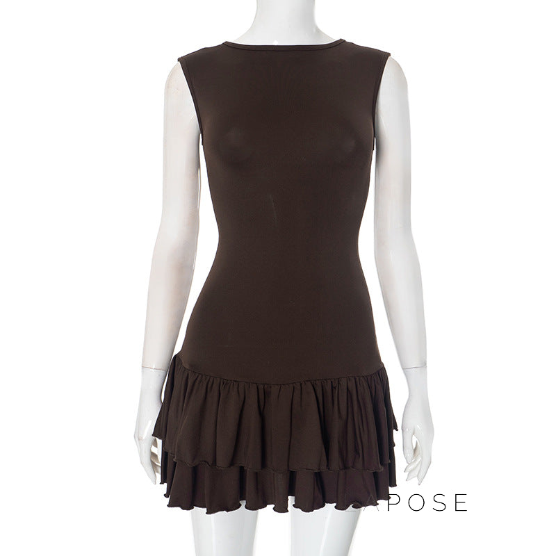 Shae Contrast Mini Dress