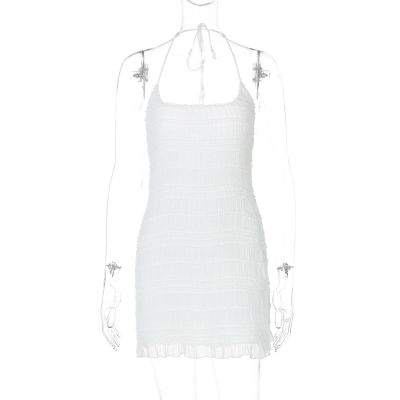 Shalom Halter Mini Dress