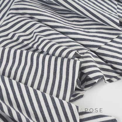 Shelby Knit Striped Pleated Skirt