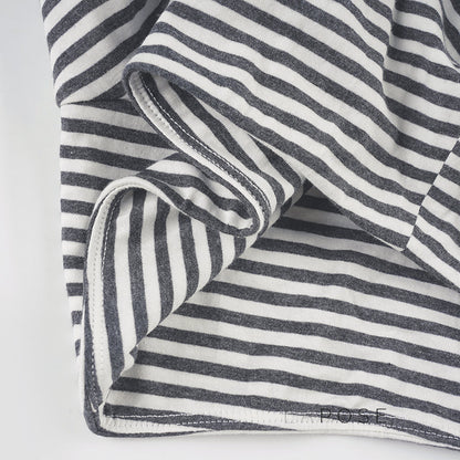 Shelby Knit Striped Pleated Skirt