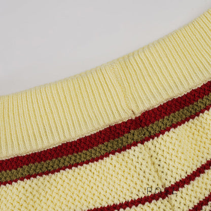 Silvia Striped Knit Shorts