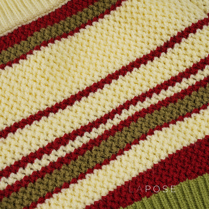 Silvia Striped Knit Shorts