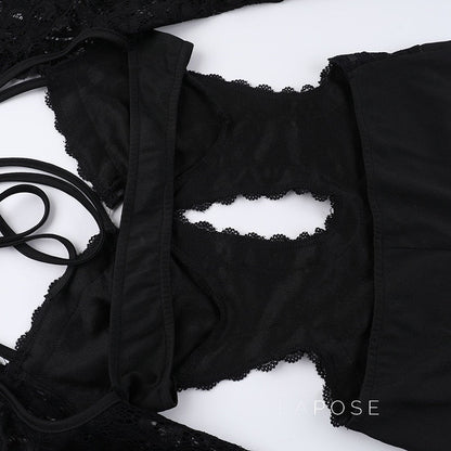 Stefanie Lace Cut-out Jumpsuit