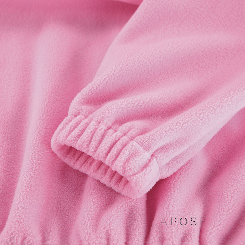 Talya Long Sleeve Polo Sweatshirt