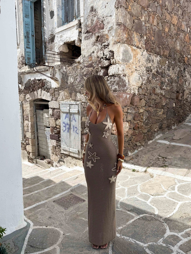 Taylen Crochet Maxi Dress