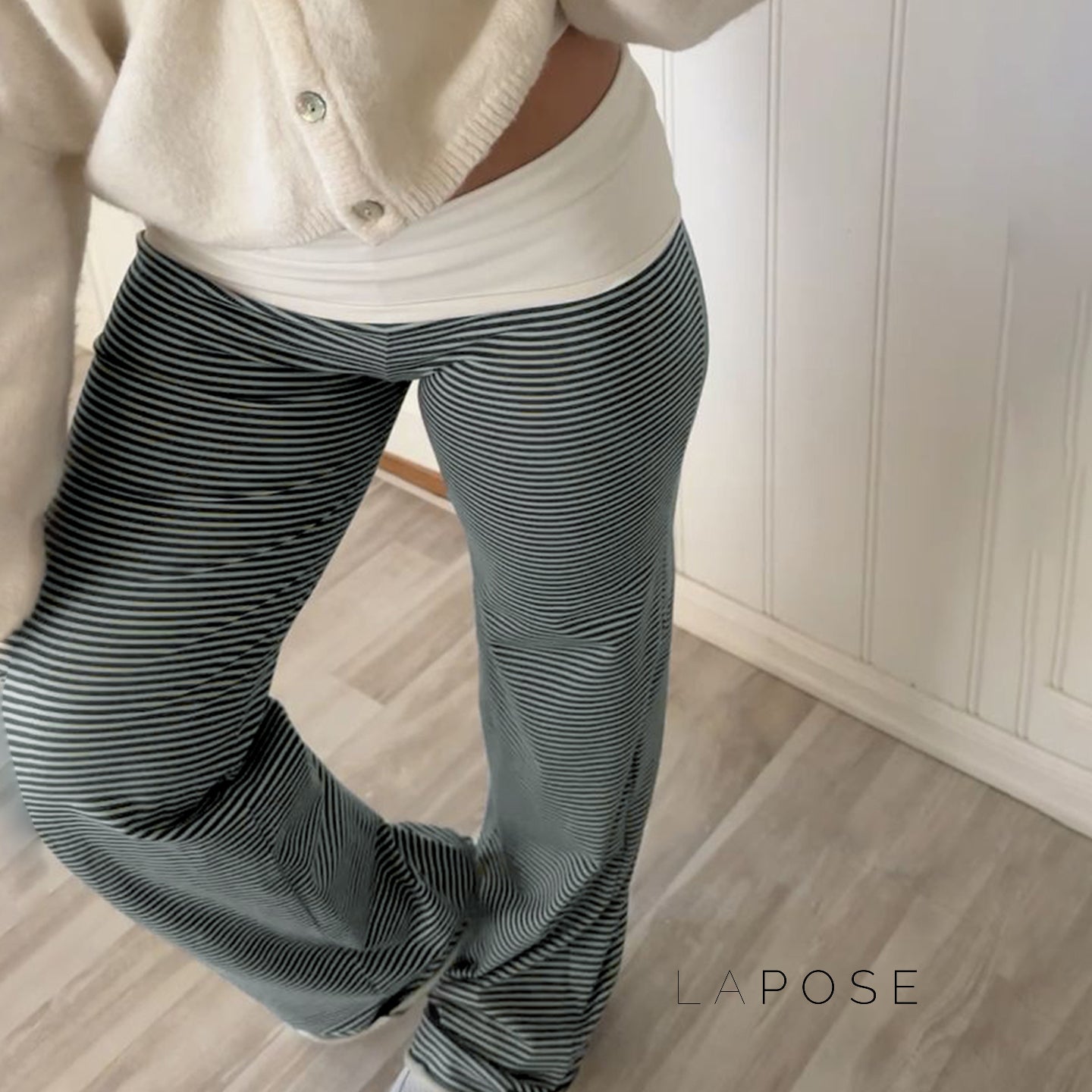 Vanesa Cozy Knit Straight Pants