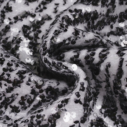 Zaylie Sequin Zebra Mini Skirt