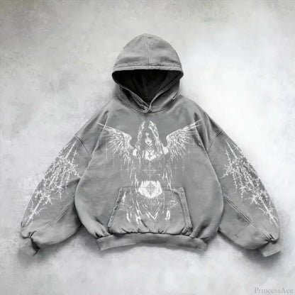 Leaf Camouflage Loose Sweatshirt Hoodie