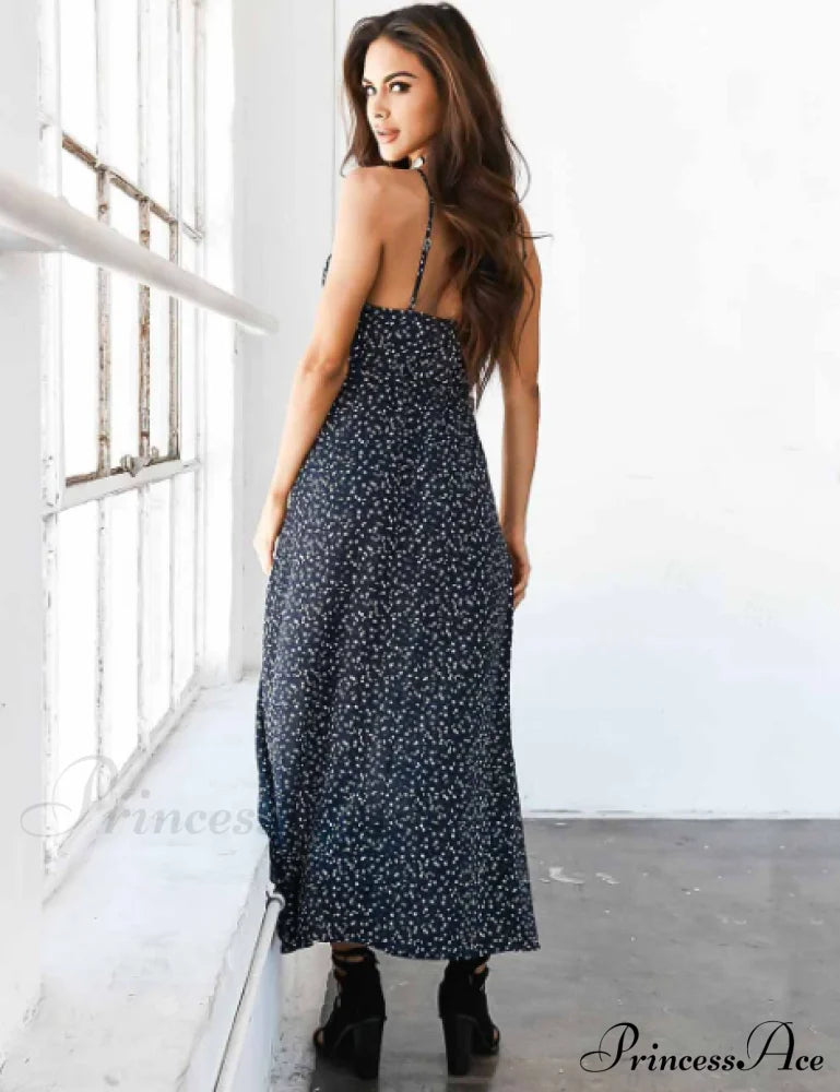 Spaghetti Strap Maxi Dress