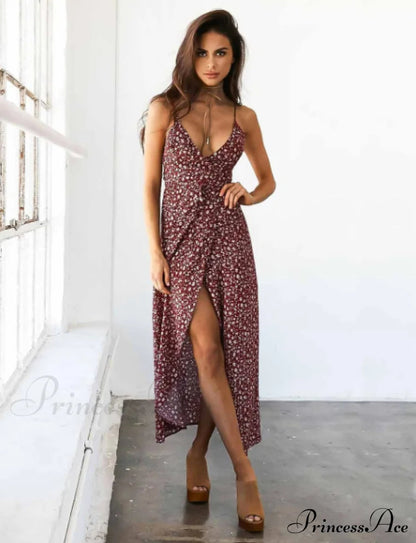 Spaghetti Strap Maxi Dress