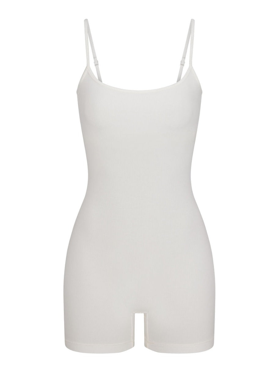 Basics Adjustable Strap Skinny Romper Ar5018