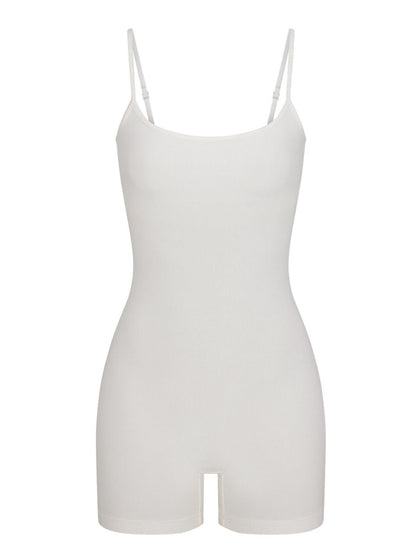 Basics Adjustable Strap Skinny Romper Ar5018