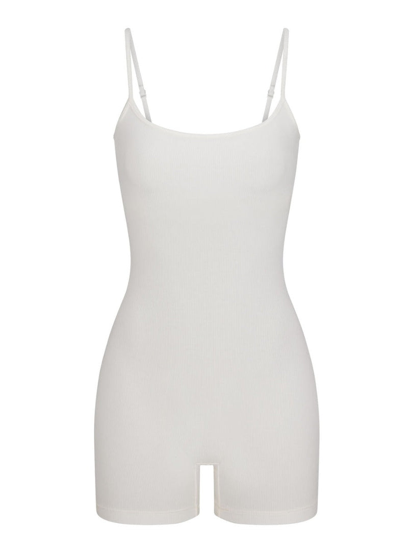 Basics Adjustable Strap Skinny Romper Ar5018