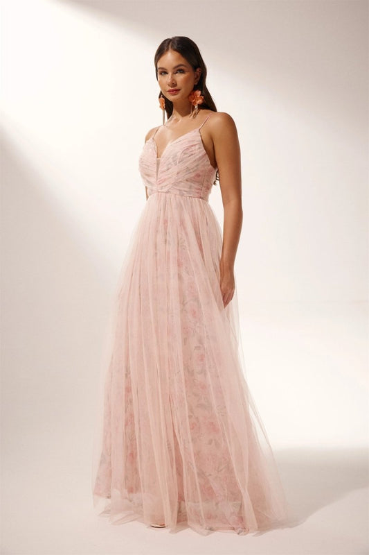 Natalie Tulle Maxi Dress