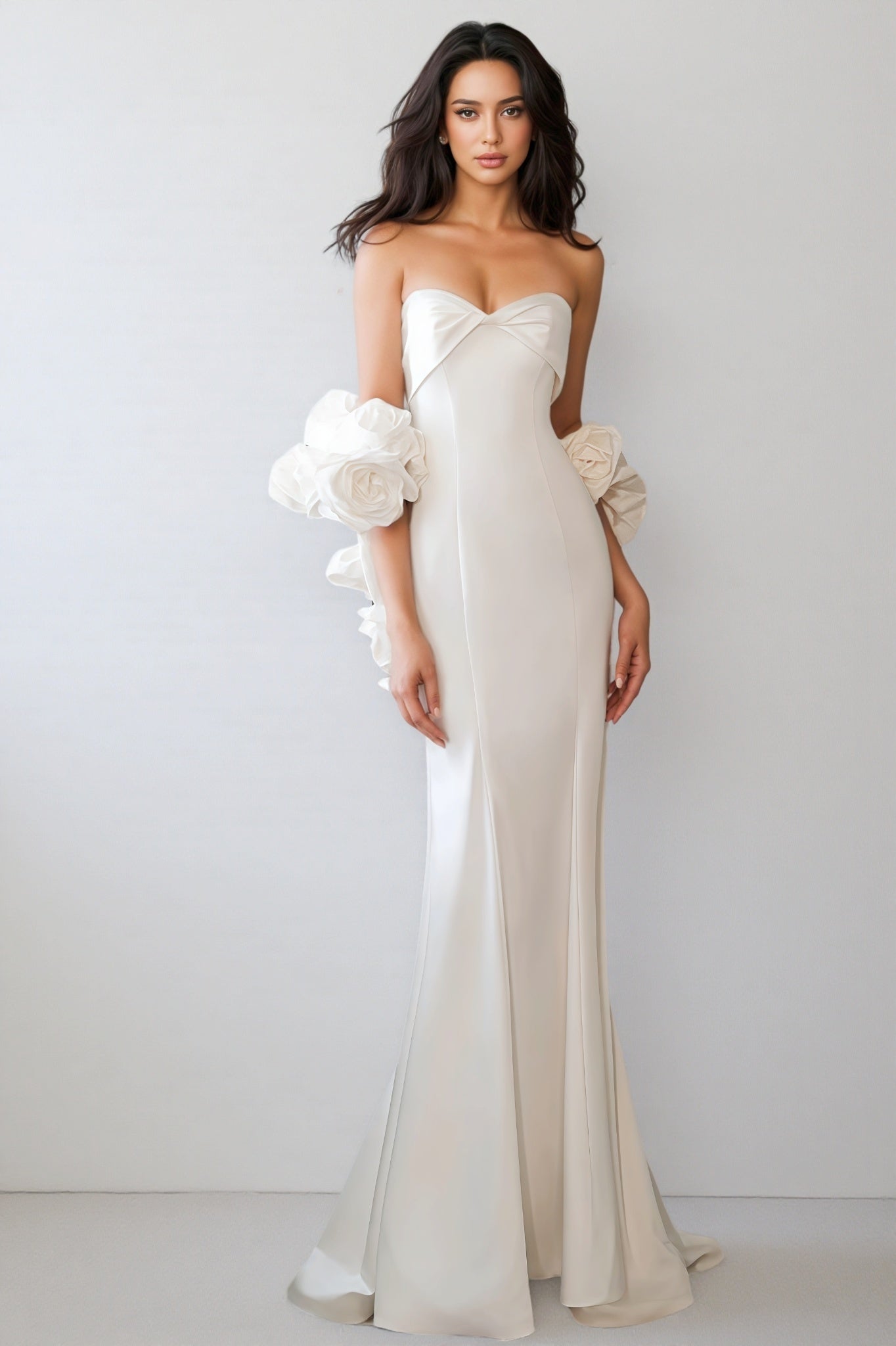 Bexle 3d Fishtail Maxi Dress